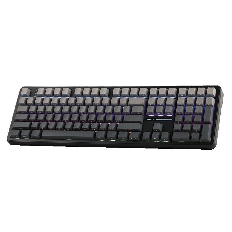 AULA F108 Wireless Mechanical Keyboard – Full-Size RGB Gaming Keyboard