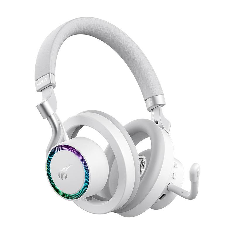 HAVIT FUXI-H8 Gaming Headset RGB - Color: White