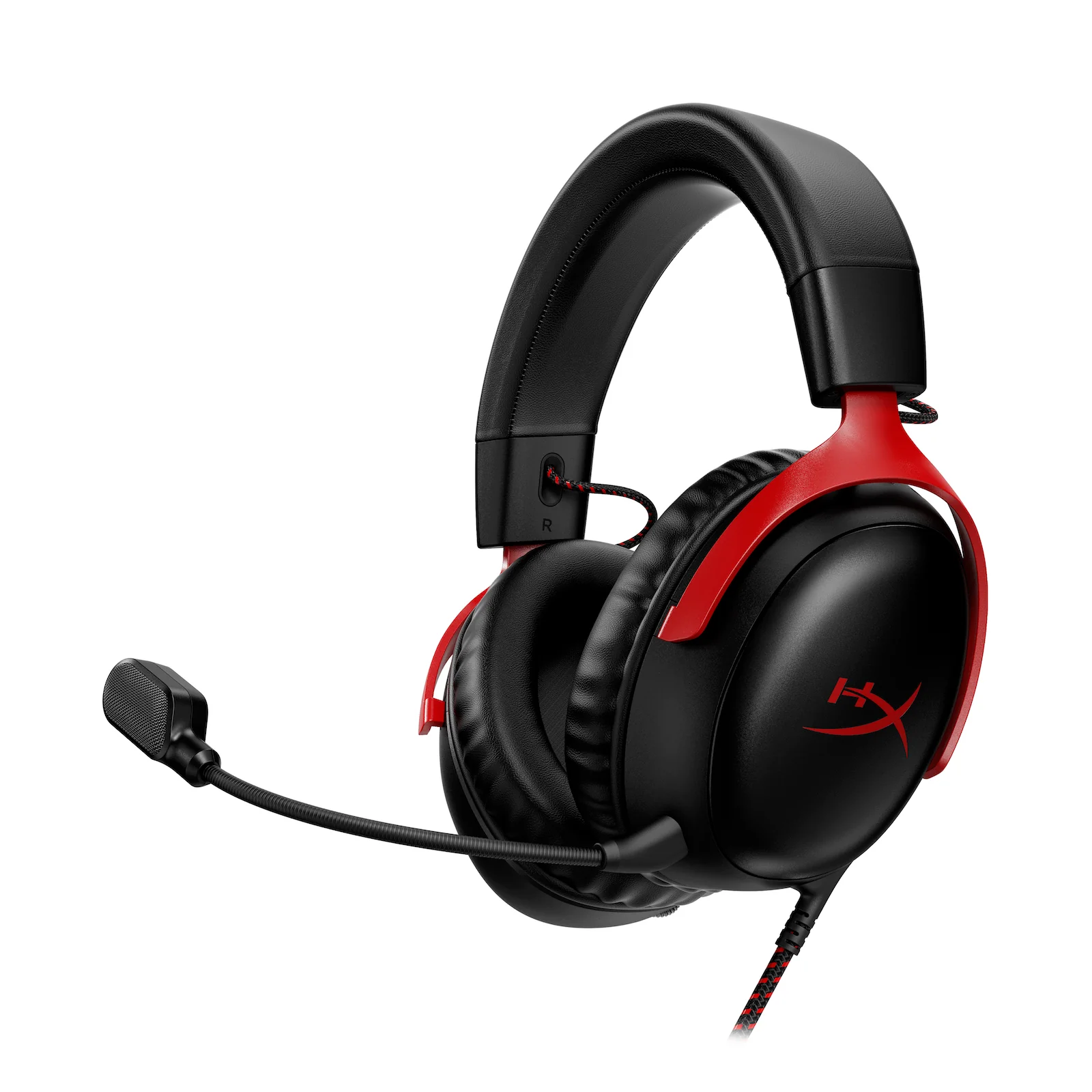 HyperX Cloud III Wired Gaming Headset - Color: Red