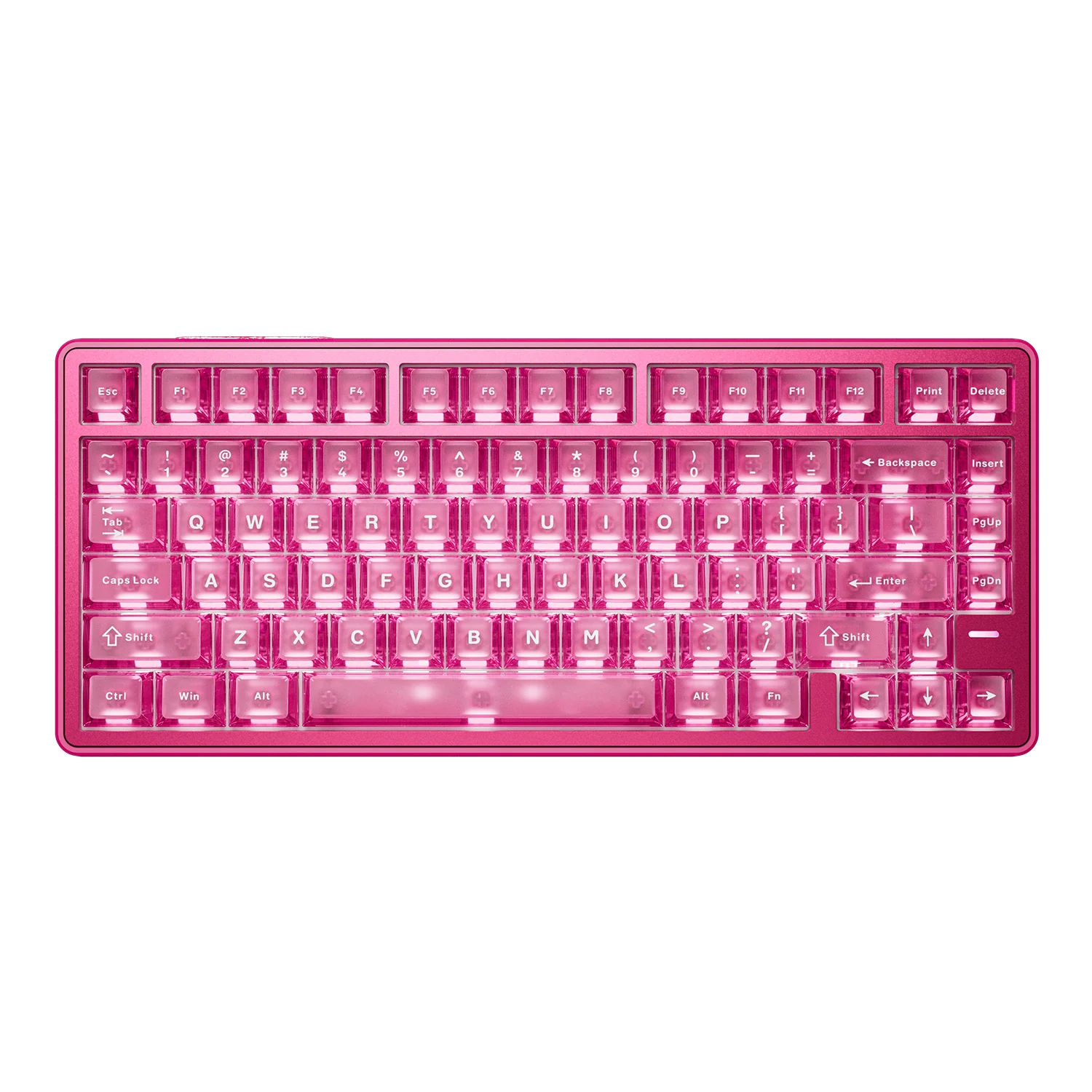 VGN Neon Super Competitive Edition Wireless Magnetic Switch Keyboard - Color: Pink