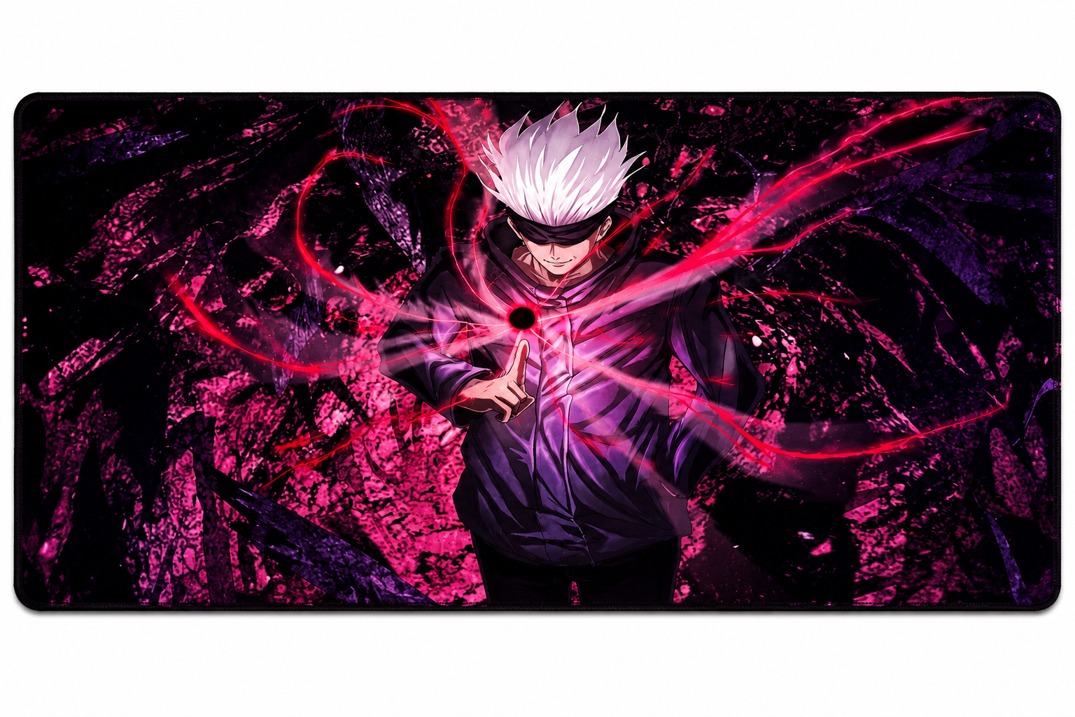 Gojo Hollow Purple Gaming Mouse Pad