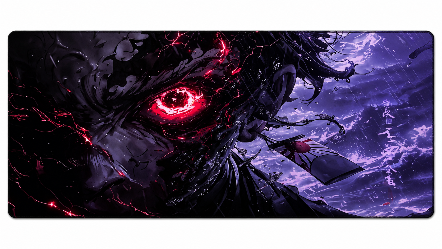 Crimson Shadow Eye Gaming Mouse Pad