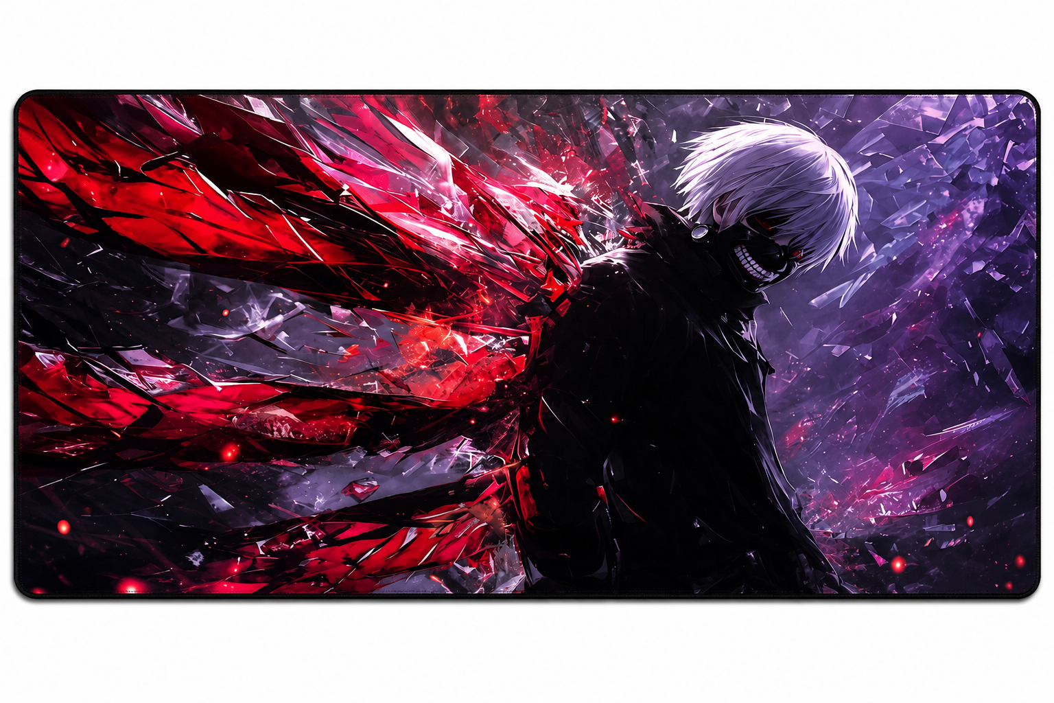 Kaneki Crimson Kagune Gaming Mouse Pad